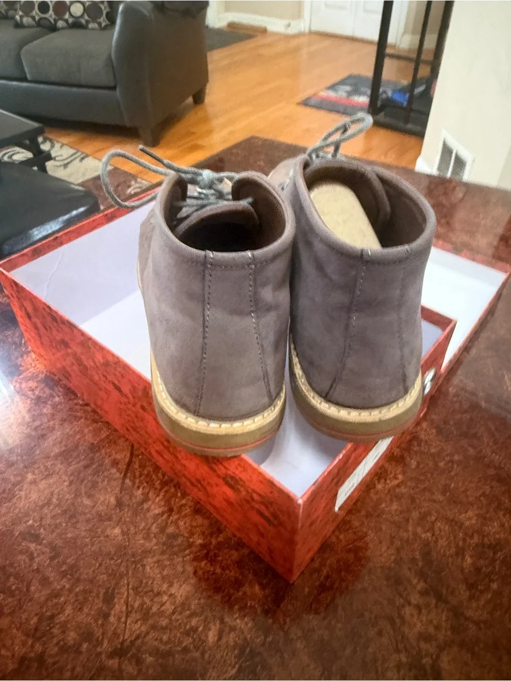 Men's Brown Suede Chukka Boots - Lace-Up Casual Boots